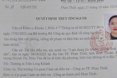 Bình Thuận: Truy tìm vợ chồng chủ hụi 9X bị tố cáo chiếm đoạt hơn 19 tỉ đồng