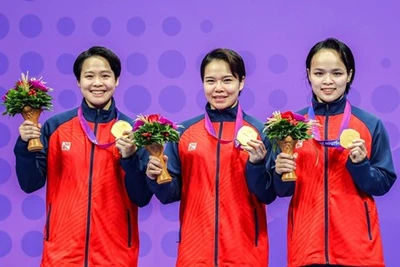 Bảng tổng sắp huy chương ASIAD 19 mới nhất sáng 7/10