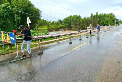 Gia Lai: Đảm bảo an toàn giao thông trong mùa mưa bão 