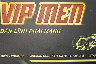 Một sản phẩm cải thiện sinh lý nam giới bị thu hồi