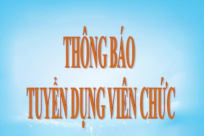 Văn phòng Đăng ký đất đai tỉnh Gia Lai thông báo tuyển dụng viên chức năm 2024