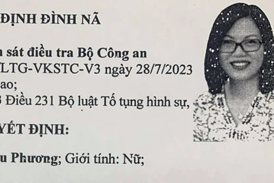 Trưởng bộ phận thư ký tài chính AIC Nguyễn Thị Thu Phương bị tạm giam