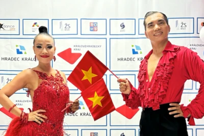 Cặp đôi Việt Nam lọt Top 50 đôi dancesport xuất sắc nhất thế giới