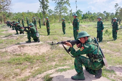 Tiểu đoàn Huấn luyện-Cơ động vì mục tiêu vững mạnh toàn diện, mẫu mực, tiêu biểu