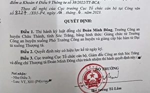 Sắp về hưu vẫn kỷ luật, đó cũng là không cho 'hạ cánh an toàn'