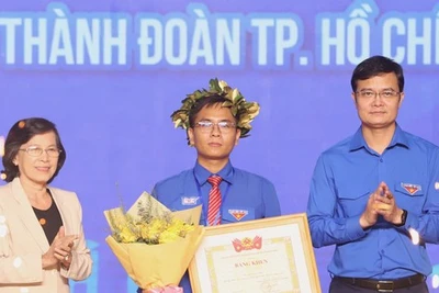 Thủ lĩnh Đoàn Đại học Sư phạm TPHCM về Nhất hội thi Báo cáo viên giỏi toàn quốc 2024