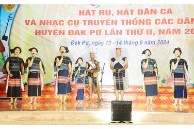 Quan tâm bảo tồn loại hình hát ru