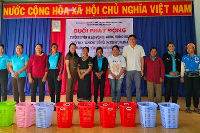 Mang Yang phát huy vai trò tổ tự quản bảo vệ môi trường 