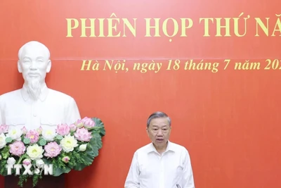 Chủ tịch nước Tô Lâm chủ trì Phiên họp thứ 5 Hội đồng Quốc phòng và An ninh