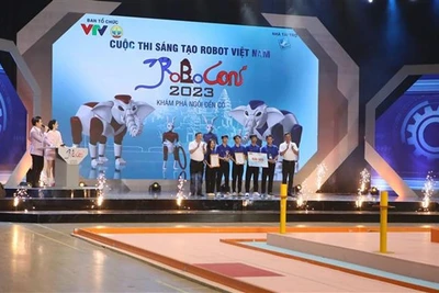 Robocon Việt Nam 2023: Đại học Công nghiệp Hà Nội là nhà vô địch