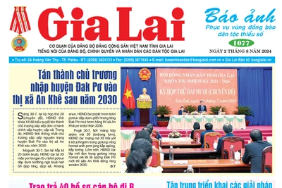 Báo Ảnh Gia Lai ngày 2-8-2024