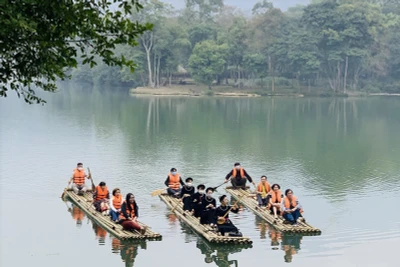 Tiếng đàn trời bay lên đỉnh núi