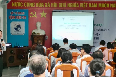 Bệnh viện 331 hội thảo khoa học cập nhật chẩn đoán và điều trị viêm dạ dày mạn