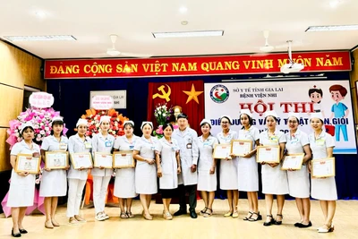 Gia Lai: 36 thí sinh tham gia Hội thi Điều dưỡng và Kỹ thuật viên giỏi năm 2024