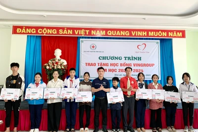 187 học sinh, sinh viên Gia Lai được nhận học bổng Vingroup năm học 2023-2024