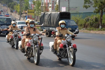 Tăng cường bảo đảm trật tự, an toàn giao thông dịp Tết dương lịch, Tết Nguyên đán Giáp Thìn