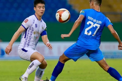 Tiến Linh ghi bàn, B.Bình Dương cầm hòa Hà Nội FC