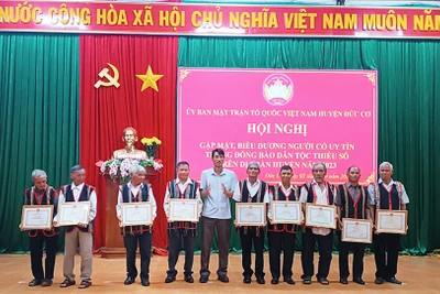 Đức Cơ phát huy vai trò người có uy tín 