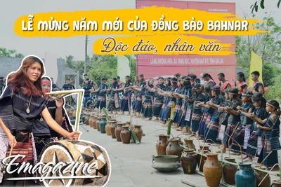 Lễ mừng năm mới của đồng bào Bahnar: Độc đáo, nhân văn