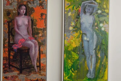 10 họa sĩ cùng triển lãm tranh khỏa thân nghệ thuật ở 'The Nude 2'