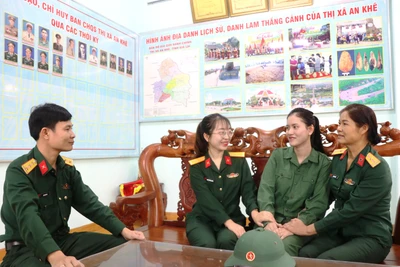 Nguyện tiếp bước cha anh 