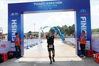 Giải chạy THACO Marathon “Vì an toàn giao thông” năm 2023