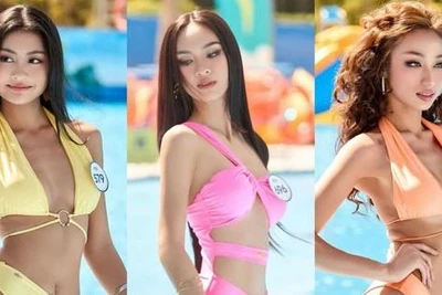 Vẻ nóng bỏng của top 6 Người đẹp biển Miss Cosmo Vietnam