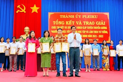 Ban Tuyên giáo Thành ủy Pleiku: “Đi trước mở đường, đi cùng thực hiện, đi sau tổng kết”