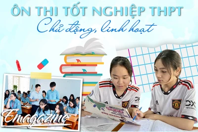 Ôn thi tốt nghiệp THPT: Chủ động, linh hoạt 