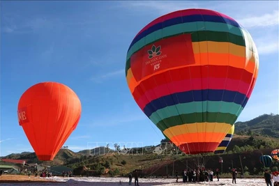 Lễ hội Khinh khí cầu tại Kon Tum: Bay về đại ngàn 