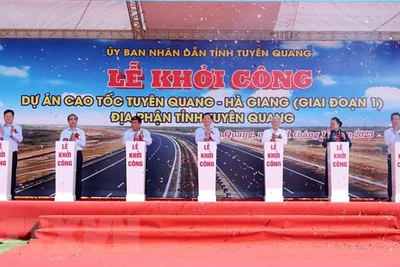 Khởi công Cao tốc Tuyên Quang-Hà Giang, vốn đầu tư 6.800 tỷ đồng