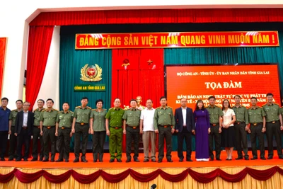 Tọa đàm: Bảo đảm an ninh trật tự phục vụ phát triển kinh tế-xã hội vùng Tây Nguyên