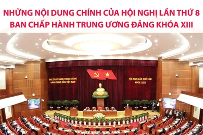 Những nội dung chính của Hội nghị lần thứ 8 Ban Chấp hành Trung ương Đảng khóa XIII