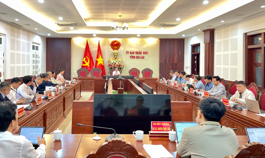 Quang cảnh buổi làm việc. Ảnh: Vũ Thảo quang-canh-buoi-lam-viec.jpg