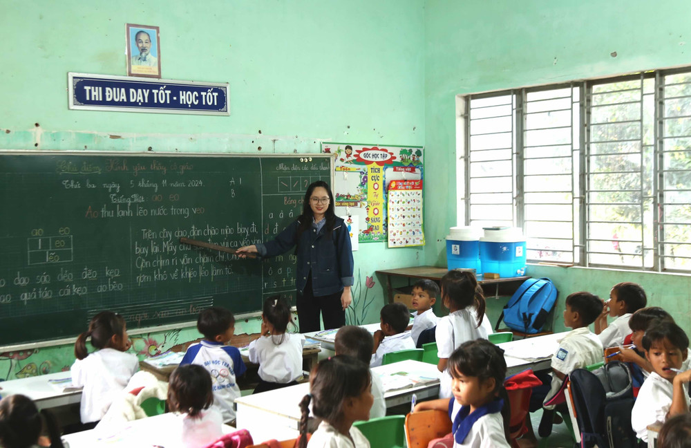 Mỗi học sinh, học viên được hỗ trợ tiền ăn mỗi tháng là 936.000 đồng và được hưởng không quá 9 tháng/năm học. Ảnh: Phương Vi img-2649.jpg