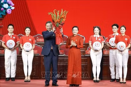 Tổng Bí thư, Chủ tịch nước Tô Lâm dự Đại hội đại biểu toàn quốc Hội Chữ thập đỏ Việt Nam lần thứ XII