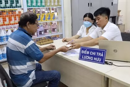 Tăng lương hưu 8% từ ngày 1-7
