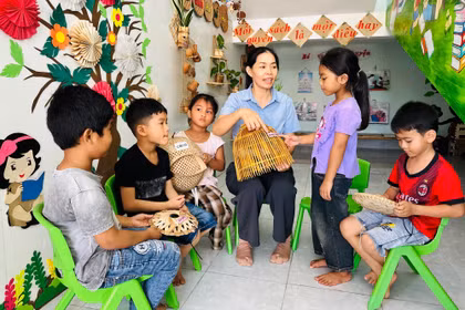 Giúp trẻ vùng dân tộc thiểu số vững tiếng Việt từ bậc mầm non