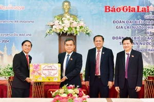  Gia Lai-Salavan trao đổi kinh nghiệm, cùng nhau phát triển