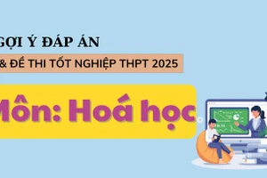 Đáp án đề thi môn Hoá học tốt nghiệp THPT 2025 tất cả mã đề