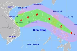 Bão Man-yi mạnh lên cấp siêu bão, dự báo miền Trung sắp hứng mưa lớn