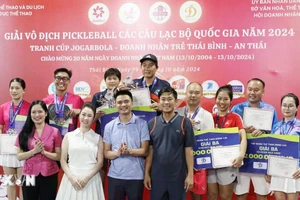 Quảng Ninh giành 4 HCV tại Giải vô địch Pickleball cấp quốc gia đầu tiên