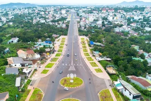 Toàn cảnh đại lộ Đông - Tây đẹp nhất Buôn Ma Thuột