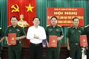 Lực lượng vũ trang tỉnh Gia Lai phải luôn chủ động trong mọi tình huống