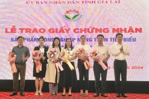 Gia Lai: Trao giấy chứng nhận sản phẩm công nghiệp nông thôn tiêu biểu năm 2024