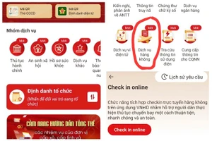 Tính năng mới trên VNeID cho hành khách đi máy bay
