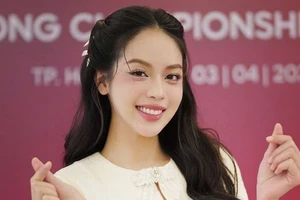 Đại sứ Thanh Thủy, Phương Anh, Ngọc Thảo thu hút mọi ánh nhìn tại họp báo Tiền Phong Golf Championship