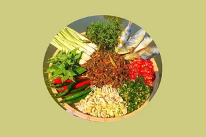 Biến tấu cùng muối chấm