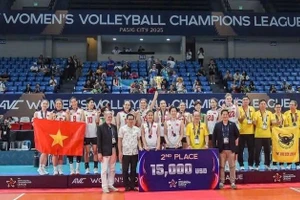 Bóng chuyền nữ Việt Nam lại ra biển lớn