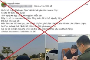 Đưa tin sai sự thật về Nghị định 168 lên Facebook để tăng doanh số bán ô tô